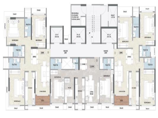 3 BHK Flat In Agami Eternity For Sale  In Bandra East