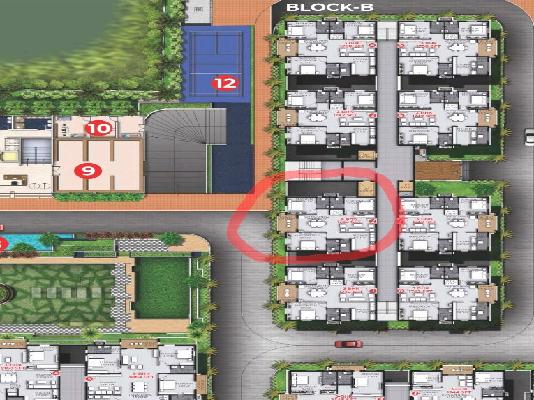 3 BHK Flat In Forest Edge Apartments For Sale  In Saheb Nagar