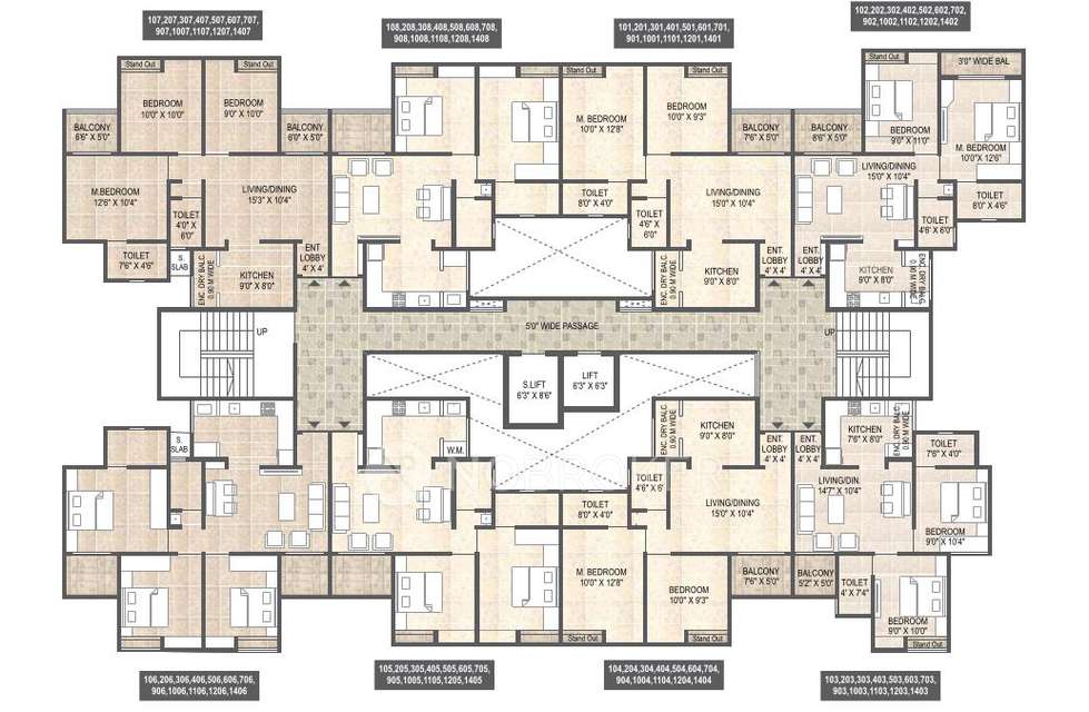 2 BHK Flat In Mangalam Lifepark For Sale  In Moshi