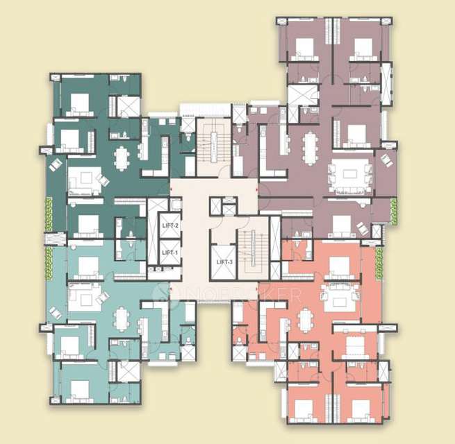 4 BHK Flat In Brigade Insignia For Sale  In Yelahanka