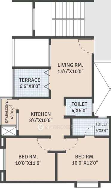 2 BHK Flat In Suvarna Nagari For Sale  In Charholi Khurd