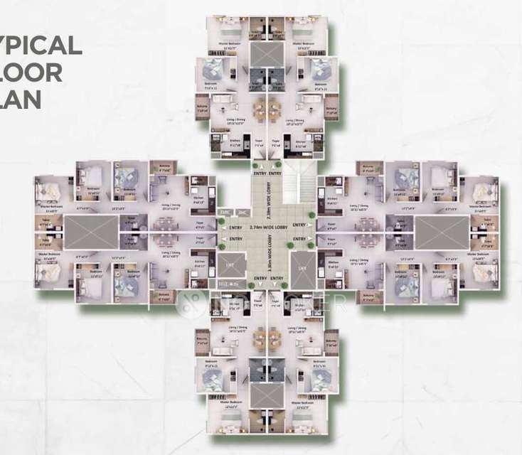 3 BHK Flat In Provident Equinox For Sale near Doddabele