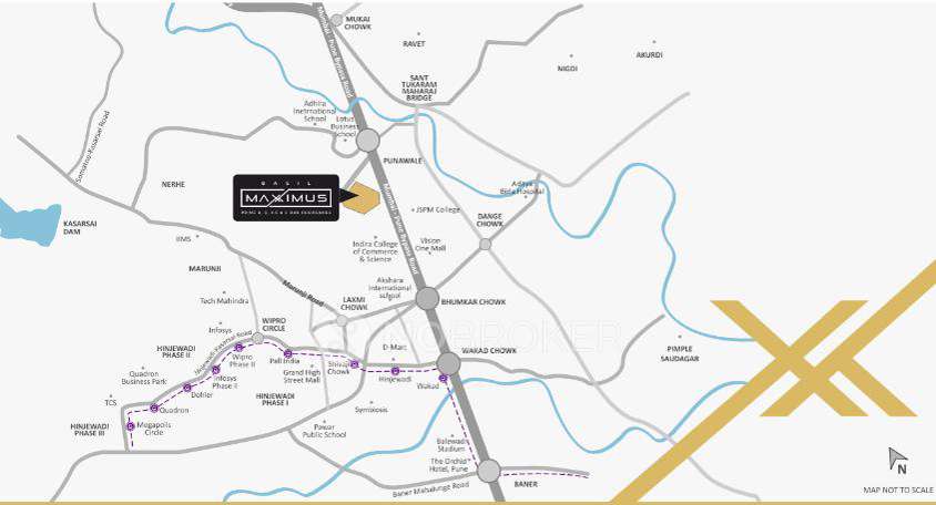 2 BHK Flat In Basil Maximus For Sale  In Punawale