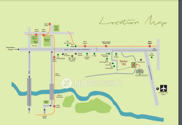 4+ BHK Flat In Ats Pious Orchards  For Sale  In Cf9v+67, Sector 150, Noida, Uttar Pradesh 201310, India