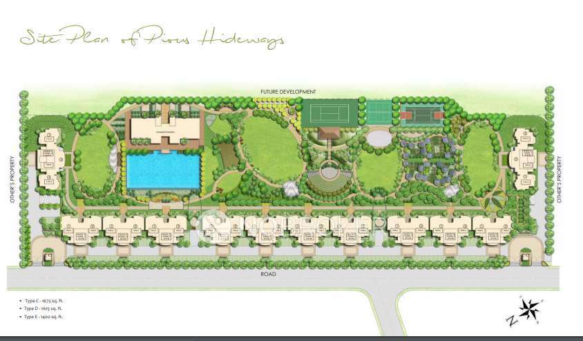 4+ BHK Flat In Ats Pious Orchards  For Sale  In Cf9v+67, Sector 150, Noida, Uttar Pradesh 201310, India