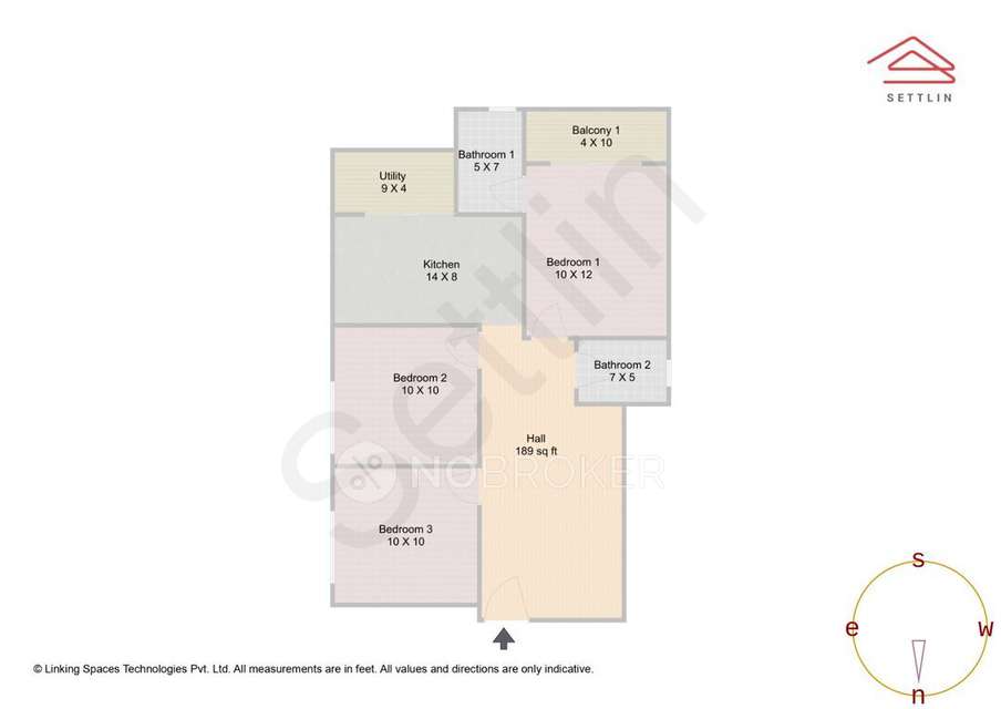3 BHK Flat In Ds-max Satellite For Sale  In Kengeri Satellite Town