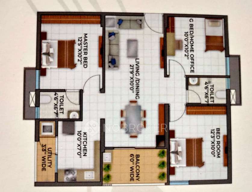 3 BHK Flat In Bhavani High Nest For Sale  In Isnapur