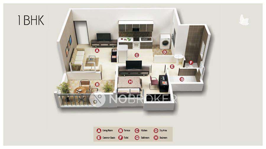 1 BHK Flat In Pristine City For Sale  In  Wagholi