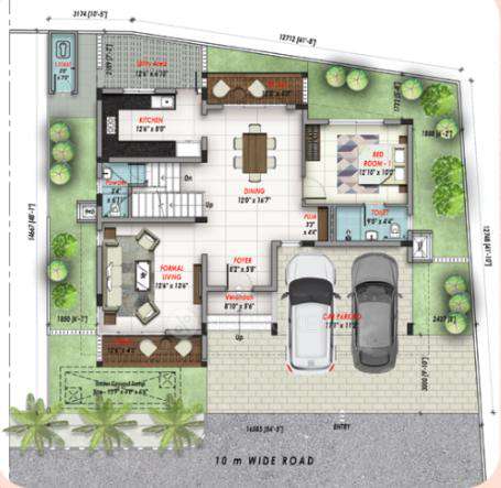 3 BHK Villa In Nutech Gardens Of Gaia For Sale  In Panaiyur