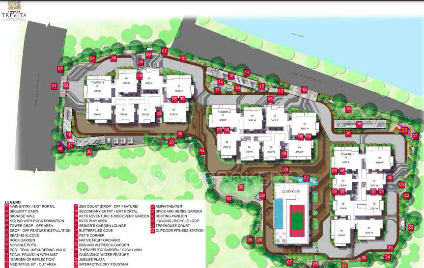 4 BHK Flat In Cybercity Trevita For Sale  In Kothaguda