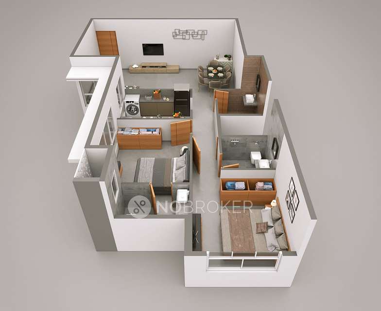 2 BHK Flat In Yk And Sons Viva Dhanlaxmi For Sale  In Vileparle