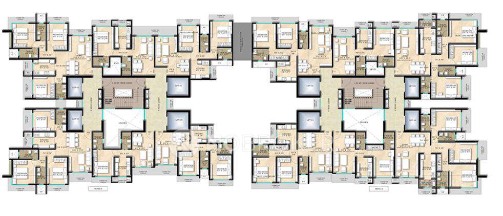 3 BHK Flat In Neo Akshaya Residency For Sale  In Borivali West