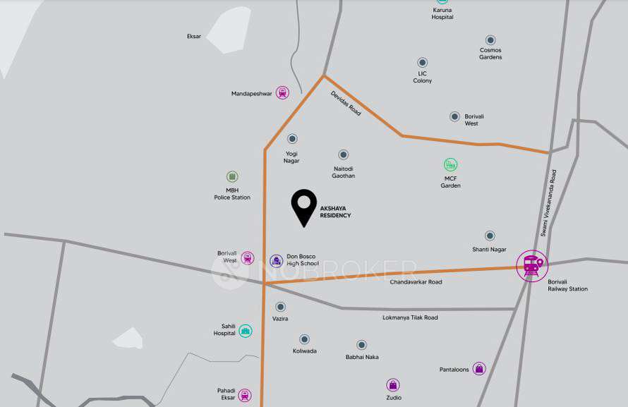 3 BHK Flat In Neo Akshaya Residency For Sale  In Borivali West