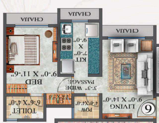 1 BHK Flat In Rna Ng Aroma For Sale  In Mira Road