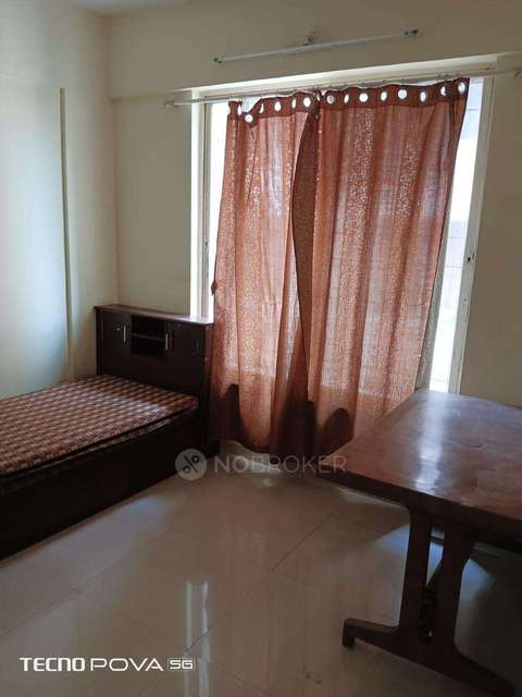 Single Room for Male In 3 BHK  In Swiss County Housing Society In  Thergaon