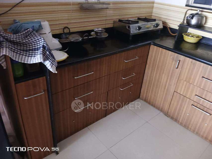 Single Room for Male In 3 BHK  In Swiss County Housing Society In  Thergaon