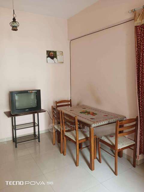 Single Room for Male In 3 BHK  In Swiss County Housing Society In  Thergaon
