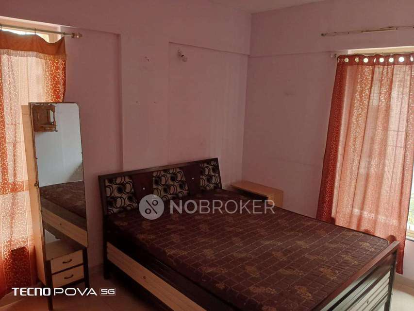 Single Room for Male In 3 BHK  In Swiss County Housing Society In  Thergaon