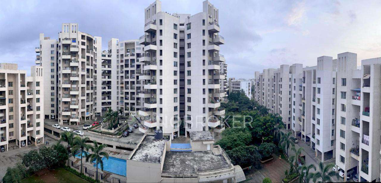 Single Room for Male In 3 BHK  In Swiss County Housing Society In  Thergaon