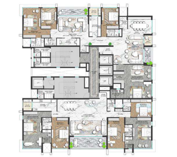 4 BHK Flat In Lodha Marq For Sale  In Tardeo