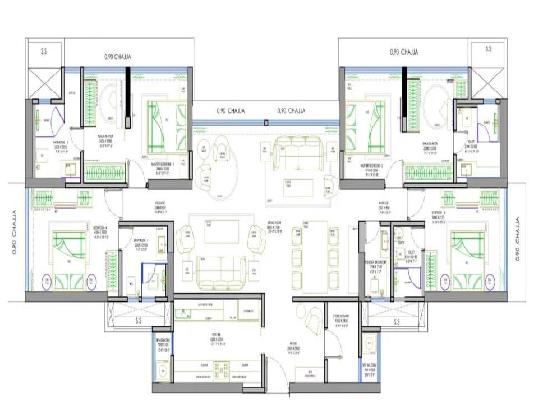 4 BHK Flat In Bhoomi Celestia For Sale  In Malad West
