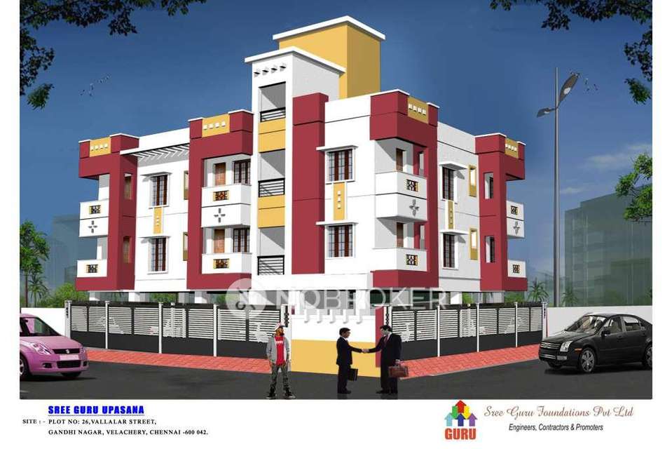 2 BHK Flat In Sree Guru Upaasana,  Vallalar Street Velacherry For Sale  In Gandhi Nagar