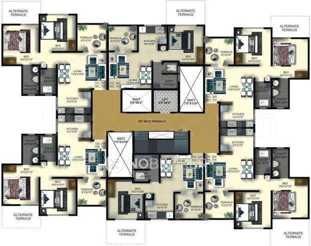 2 BHK Flat In Gyan Ganga for Rent  In Rahatani