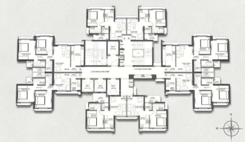 1 BHK Flat In Hoabl The Great Western For Sale  In Naigaon East