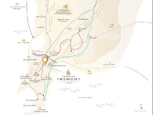2 BHK Flat In Promesa Fremont For Sale  In Parel