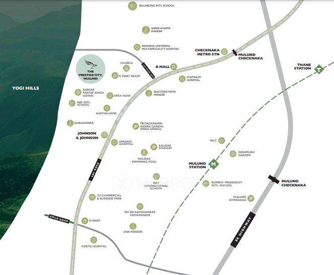 3 BHK Flat In Prestige Forest Hills For Sale  In Mulund West