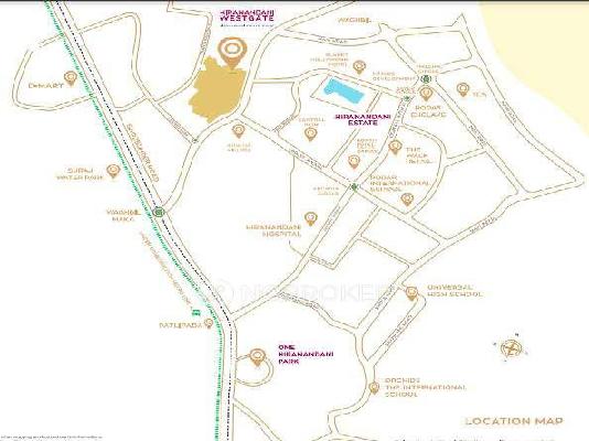 3 BHK Flat In House Of Hiranandani Westgate For Sale  In Thane