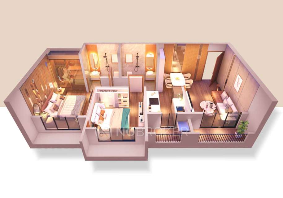 2 BHK Flat In Omkar Lakshmi Lifestyle For Sale  In Naigaon East