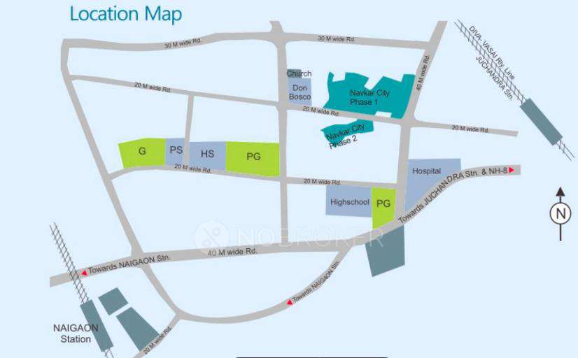 1 BHK Flat In  Navkar City For Sale  In Naigaon