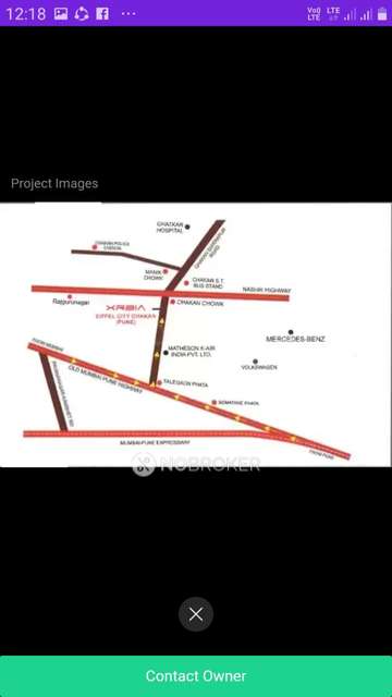 1 RK Flat In Xrbia Eiffel City Phase 1 For Sale  In Kharabwadi