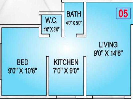 1 BHK Flat In Raj Accord For Sale  In Vasai East