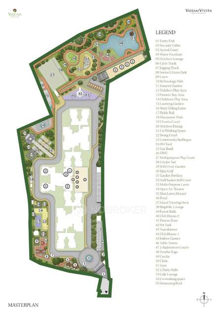 3 BHK Flat In Vajram Vivera For Sale  In Kogilu