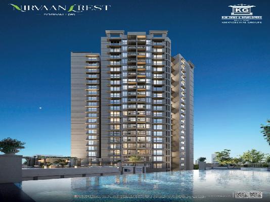 2 BHK Flat In Khandelwal Nirvaan Crest For Sale  In Borivali West