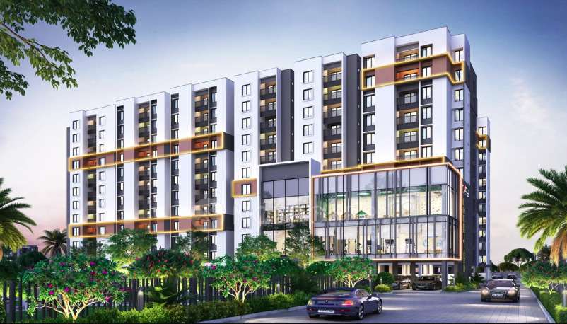 2 BHK Flat In Ruby Courtyard For Sale  In Padappai