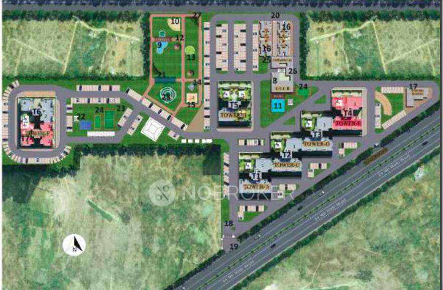 3 BHK Flat In Pareena Coban Residences For Sale  In Sector 99a