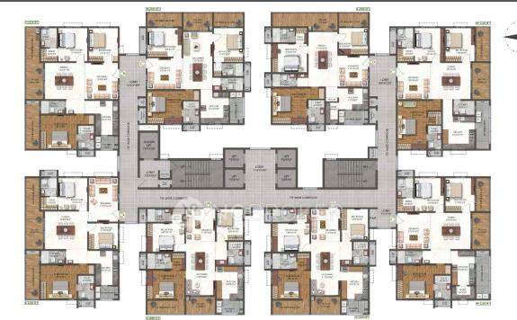 3 BHK Flat In Jains Central Park East For Sale  In Uppal