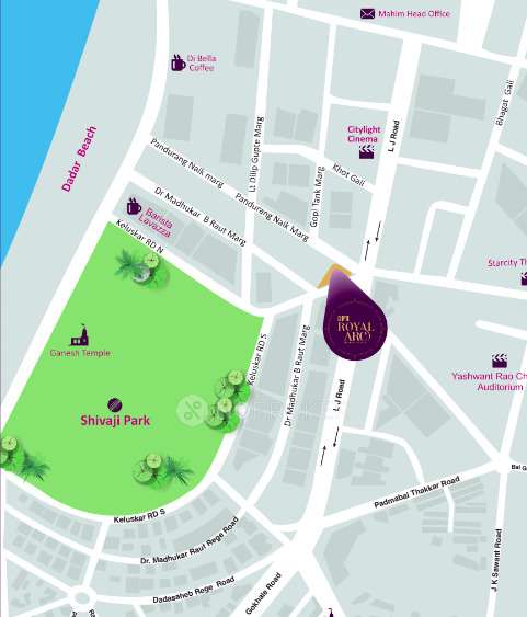 3 BHK Flat In Dipti Royal Arc For Sale  In Dadar West