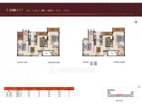 2 BHK Flat In Casagrand Keatsway , Nagavara For Sale  In Nagavara