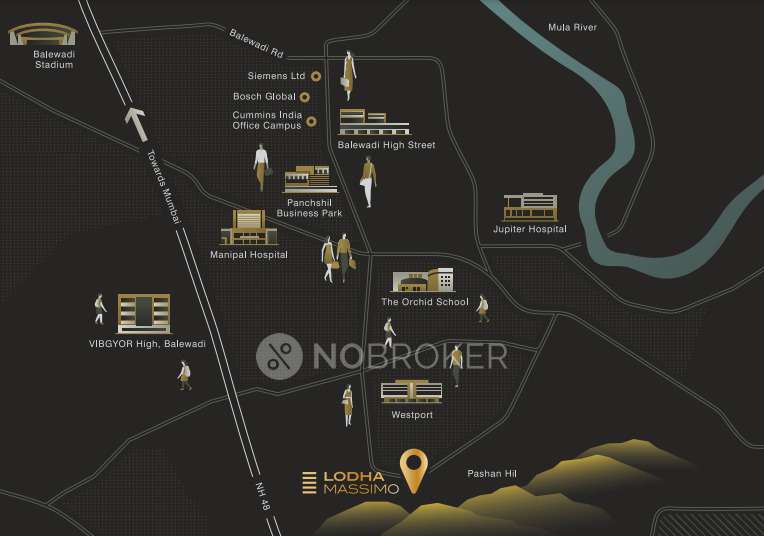 4+ BHK Flat In Lodha Massimo For Sale  In Baner