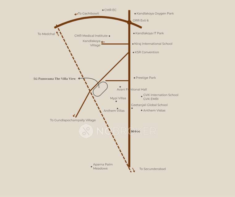 4+ BHK Villa In Lg S Panorama The Villa View, Gundlapochampalli For Sale  In Gundlapochampalli