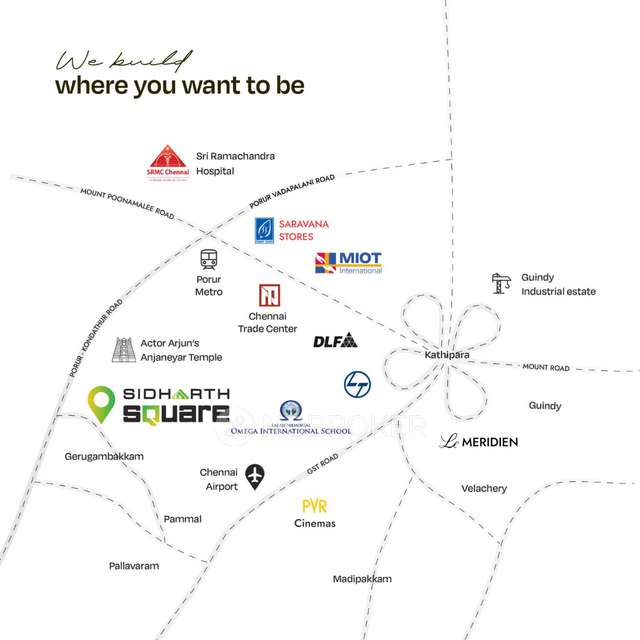 3 BHK Flat In Sidharth Square For Sale  In Gerugambakkam