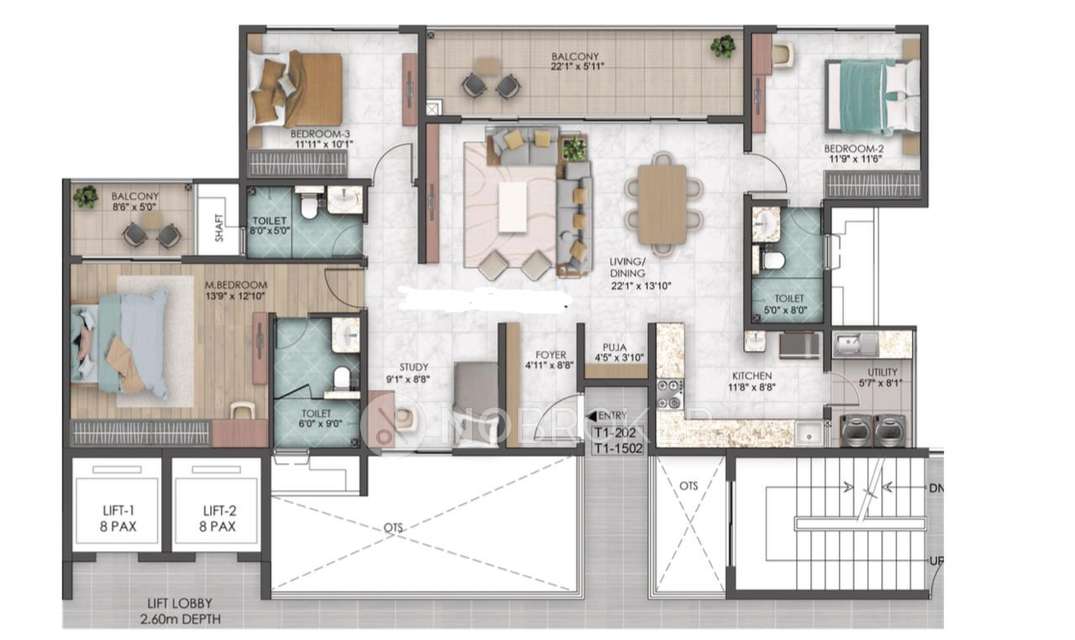 4 BHK Flat In Sumadhura Capitol Residences For Sale  In Whitefield