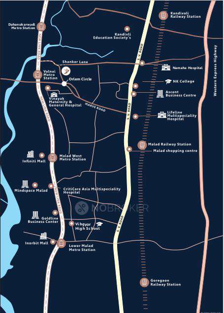 3 BHK Flat In Anchor Point Aviara For Sale  In Malad West