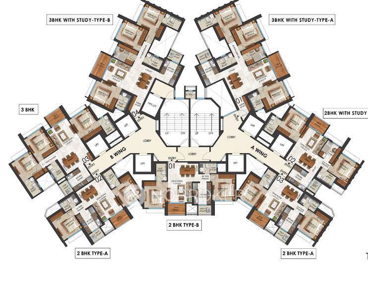 4+ BHK Flat In Kalpataru Elitus For Sale  In Mulund West