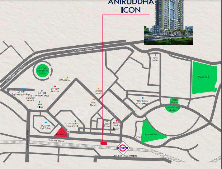 3 BHK Flat In Aniruddha Icon For Sale  In Nerul