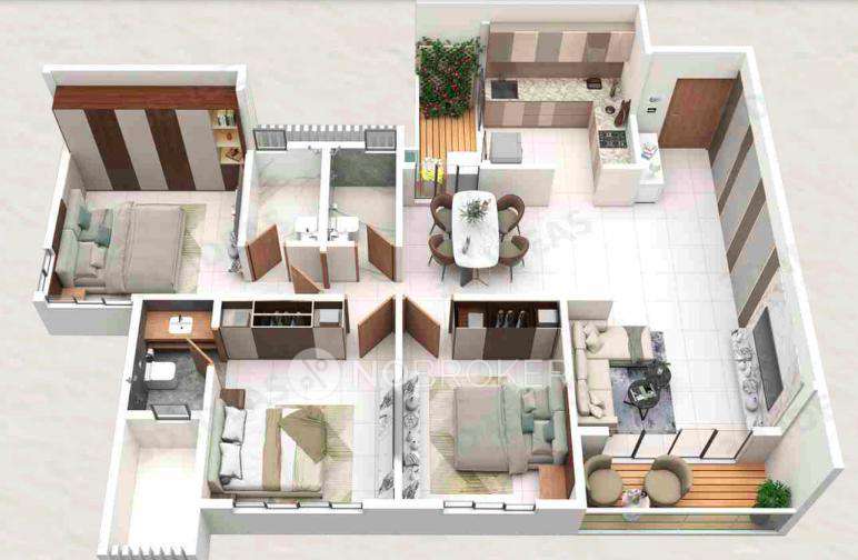 3 BHK Flat In Aniruddha Icon For Sale  In Nerul